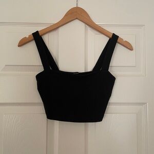 Black Crop Top